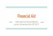 Financial aid   juko - ism - 2017