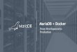 Getting Started with MariaDB with Docker