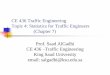 05 Statistics for Traffic Engineering (Traffic Engineering هندسة المرور & Prof. Saad AlGadhi)