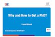 Why and How to Get a PhD? (In software engineering)