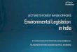 Environmental legislation in india