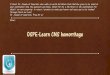 Neurology CNS Hemorrhage for OSPE