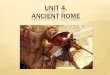 Unit 4. Ancient Rome