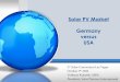 Solar.Presentation PV market Germany USA