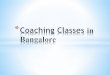 Coaching classes in bangalore (ppt)