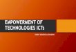 Online Platform :Empowerment of technologies ICT