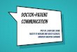 Doctor-Patient Communication Skill