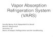 Vapor Absorption Refrigeration System