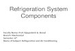 Refrigeration and Air Conditioning System Components