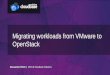 Strategies for migrating workloads from VMware to OpenStack