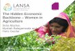 The Hidden Economic Backbone - Women in Agriculture
