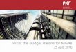 PKF Littlejohn  - what the budget means for MGAs March 2016