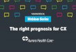 The right prognosis for CX with Aurora Health Care