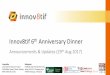 Announcements and Updates of Joget Lab Malaysia and Face2 Security made on Innov8tif 6th Anniversary Dinner