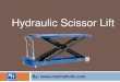 Hydraulic Scissor Lift PPT