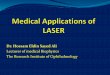 Medical applications of laser 1