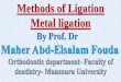 Methods of ligation