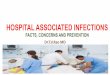 HOSPITAL ASSOCIATED INFECTIONSFACTS, CONCERNS AND PREVENTION