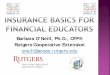 Insurance Basics for Financial Educators