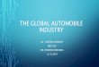 The Global Automobile Industry MBA592 2016