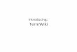Finding Information on TermWiki