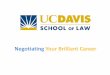 Your Brilliant Career for U.C. Davis School of Law Presentation