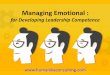 Managing Emotions (EQ)