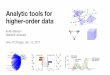 Analytic tools for higher-order data