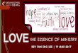 Love essense of ministry 1 cor. 13