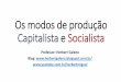 Os modos de produção capitalista e socialista
