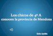 Conocemos la provincia de Mendoza
