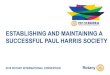 Expanding the Paul Harris Society