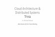 Cloud Architecture & Distributed Systems Trivia