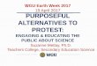 Purposeful alternativestoprotest wgu_earthweek2017_metlay_19april17