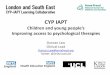 CYP IAPT: Children & Young People's Improving Access to Psychological Therapies