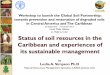 La Habana, Cuba Status of soil resources in the Caribbean ... · PDF fileStatus of soil resources in the Caribbean and experiences of its sustainable management by ... in Guyana. -