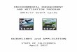 ENVIRONMENTAL ENHANCEMENT AND MITIGATION PROGRAMresources.ca.gov/.../09/Draft-Guidelines-Final.docx  · Web viewENVIRONMENTAL ENHANCEMENT. AND MITIGATION PROGRAM. 201. ... compliance