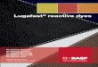 Lugafast® reactive dyes - Prismadyeprismadye.com/Files/BROCHURES/Lugafast_reactive_dyes.pdf · Lugafast® reactive dyes ensures top-quality full-grain and luxury fine leathers. Thanks