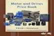 Motor and Drives Price Book - TECO- · PDF fileMotor and Drives Price Book.   or call 1-800-USE-TECO | 1 QUALITY AND ENVIRONMENTAL STATEMENT TECO-Westinghouse Motor