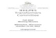 Main Committee Minutes - Transformers Web viewPower Transformers SC – Tom Lundquist. Underground Trans & Network Protectors – Carl Nieman. ... SPX Transformer Solutions, Inc. Committee