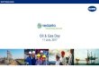 Oil & Gas Day - Vedanta Resources & Gas Day 11 July, 2017 ... Vedanta Resources plc and Vedanta Limited ... Director - Oil & Gas Sivakumar Pothepalli Director - Rajasthan