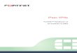 FortiGate IPsec VPN  .FortiOSâ„¢ Handbook IPsec VPNs v3 11 January 2012 ... How to use this guide to configure an IPsec VPN ... Site-to-site IPv6 over IPv6 VPN example