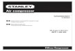 Air compressor - Free Instruction · PDF fileOilless Compressor Air compressor Instruction manual for owner’s use (Original instructions) GB 8216035SCR011 D 200/8/24 UK Support Number: