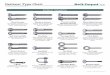 Fastener Type Chart - Bolt · PDF fileFastener Type Chart Wood Screws Machine Screws Thread Cutting Machine Screws Sheet Metal Screws Self Drilling SMS Screws with a smooth shank and