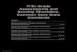 Fifth Grade Assessments and Scoring Checklists, Common ... · PDF fileFifth Grade Assessments and Scoring Checklists, Common Core State Standards Contents:! Grade5CCSSAssessmentMap