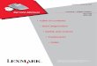 Monochrome Laser Printer Service Manual - Lexmark · PDF fileLexmark™ E360d, E360dn 4513-420 4513-430 • Table of contents • Start diagnostics • Safety and notices • Trademarks