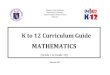 K to 12 Curriculum Guidedeped.gov.ph/sites/default/files/Math Curriculum Guide Grades 1-10... · K to 12 Curriculum Guide MATHEMATICS (Grade 1 to Grade 10) ... K to 12 Mathematics