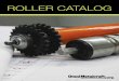OMC Roller - Omni Metalcraft Corp. · PDF fileEach page of this roller catalog displays the available ... n Sprockets available on all roller sizes with 11 gauge or thicker ... Taper