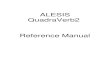 ALESIS QuadraVerb2 Reference Manual - ampl.nl · PDF fileALESIS QuadraVerb2 Reference Manual . QuadraVerb 2 Reference Manual 1 Introduction Thank you for purchasing the Alesis QuadraVerb