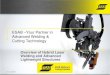 ESAB Your Partner in Advanced Welding & Cutting Technology presentations/LAM... · ESAB –Your Partner in Advanced Welding & Cutting Technology ... measurement and defect identification